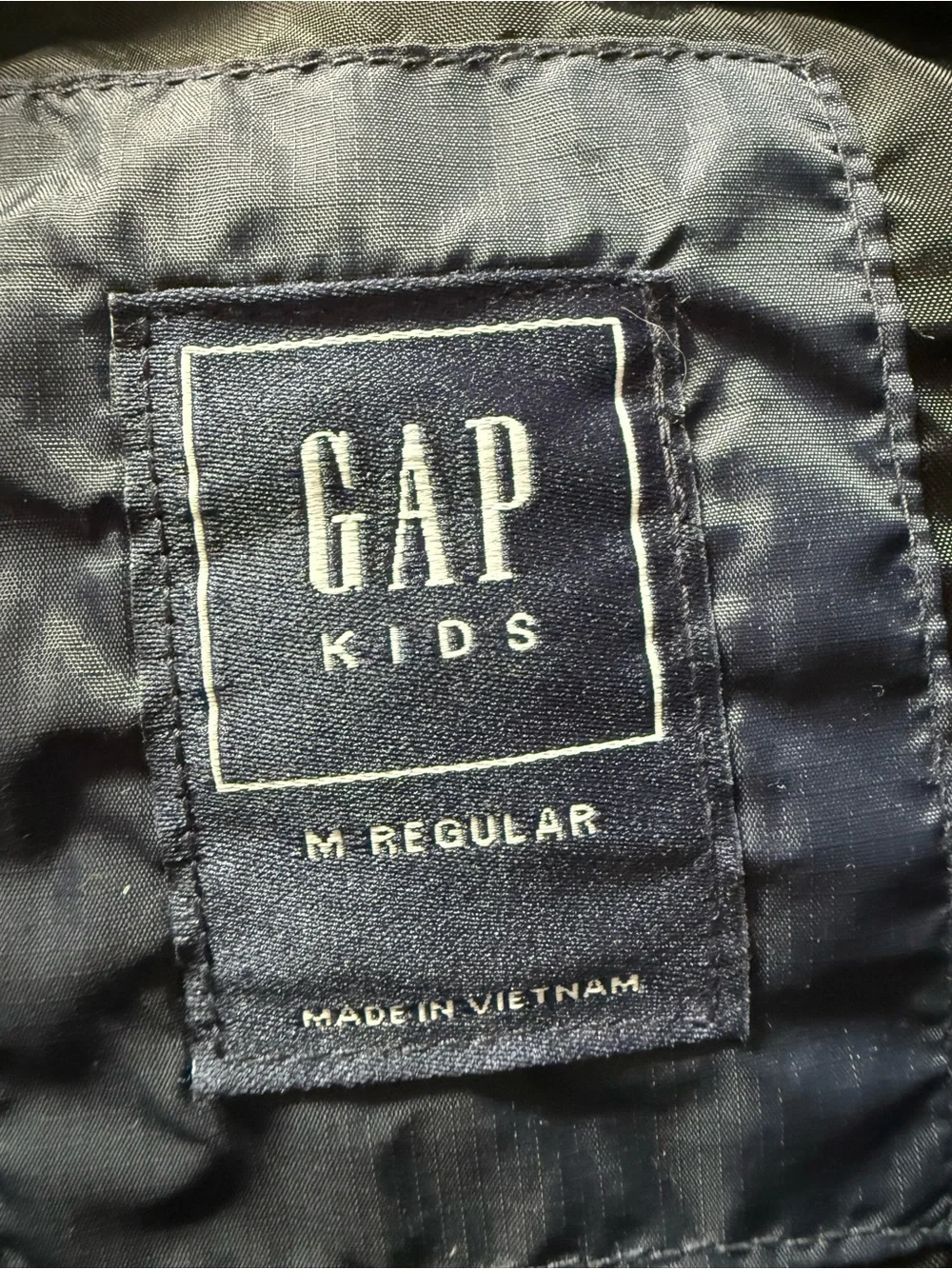 GAP Kids Navy Quilted Puffer Vest
